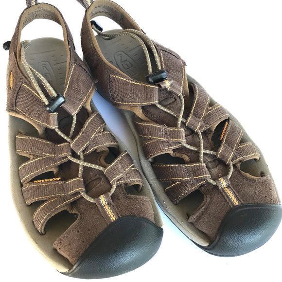 Keen Newport Waterproof Sandals Brown Mens Size 9.5 Water Shoe main image 9